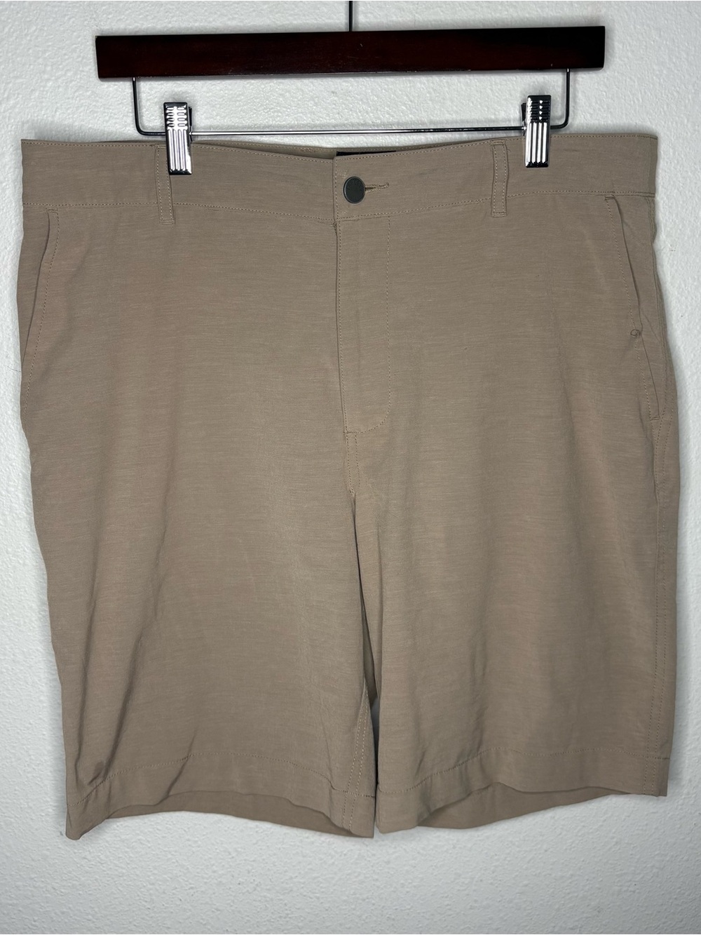 Faherty All Day Shorts Mens 34 Performance Hybrid Drawstring Lightweight Flaw